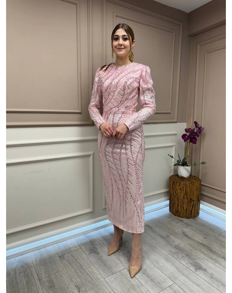 Tiara 261248 Pudra Taşlı Abiye