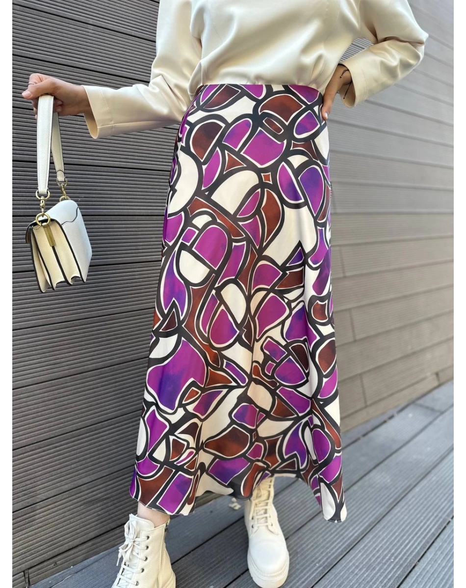 Venöve 24FWETE0002 Desenli Verge Etek