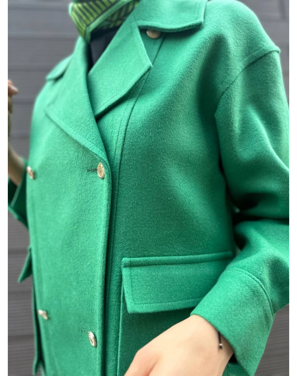 Venöve 24FWKBN0004 Yeşil Blanchett Kaban