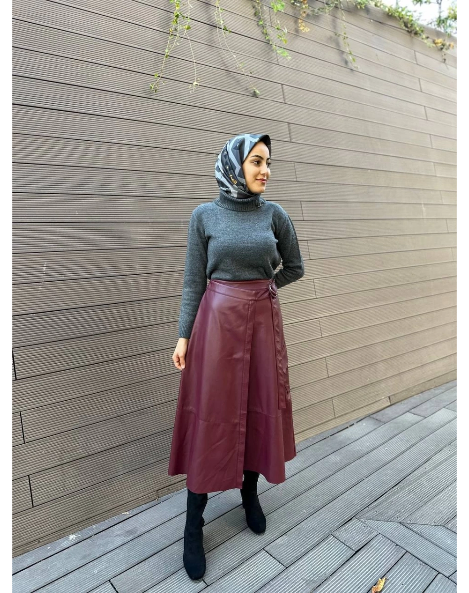 Venöve 24FWTRI0005 Gri Mircy Triko