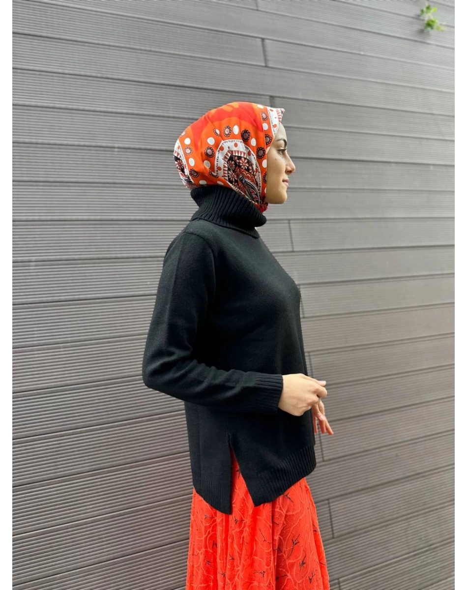 Venöve 24FWTRI0005 Siyah Mircy Triko