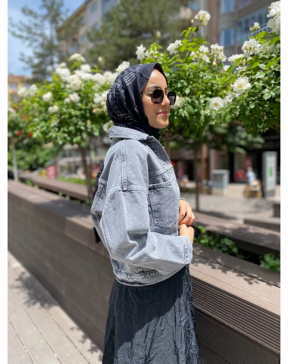 Venöve 24SSCEK0032 Gri Boye Ceket