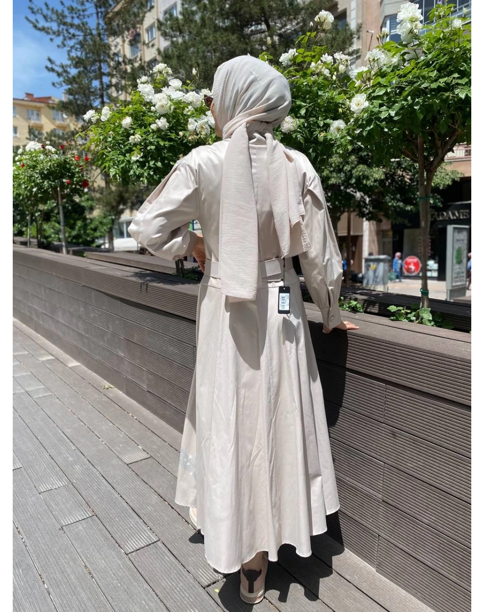 Venöve 24SSELB0010 Taş Alento Elbise