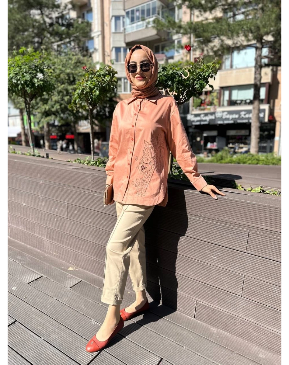 Venöve 24SSPNT0019 Bej Stans Pantolon