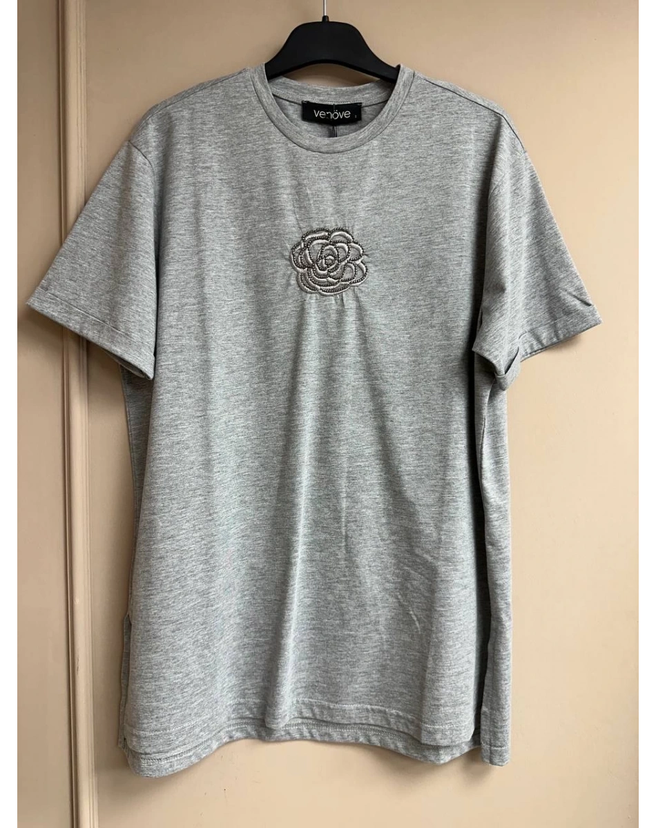 Venöve 24SSTSH0001 Gri Siena Tişört