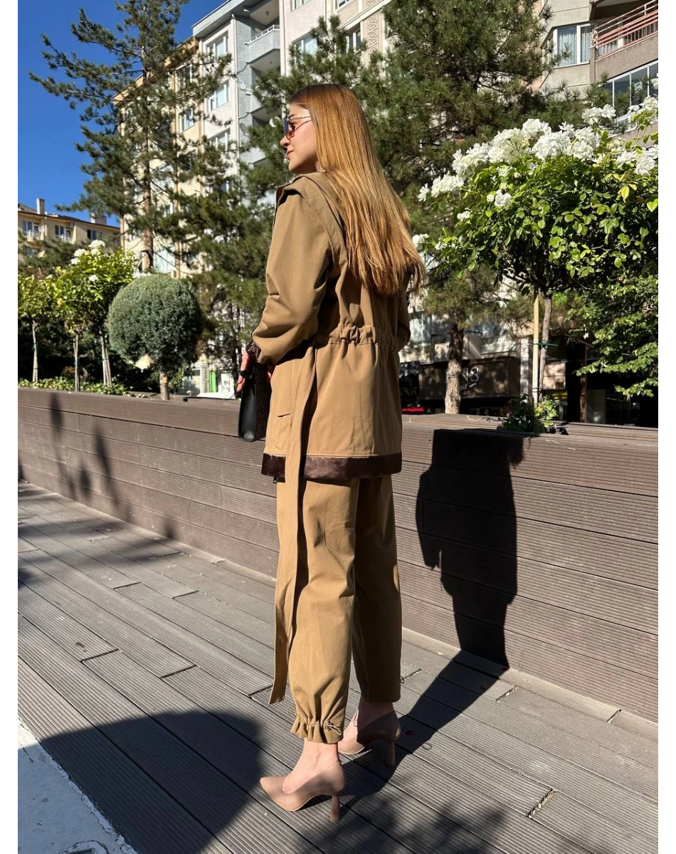 Venöve 25FWCEK0005 Camel Forest Takım