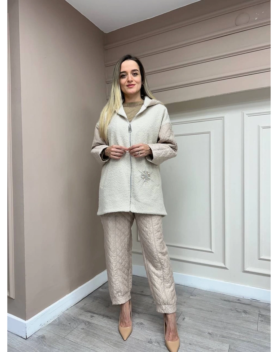 Venöve 25FWCEK0009 Bej Lori Takım