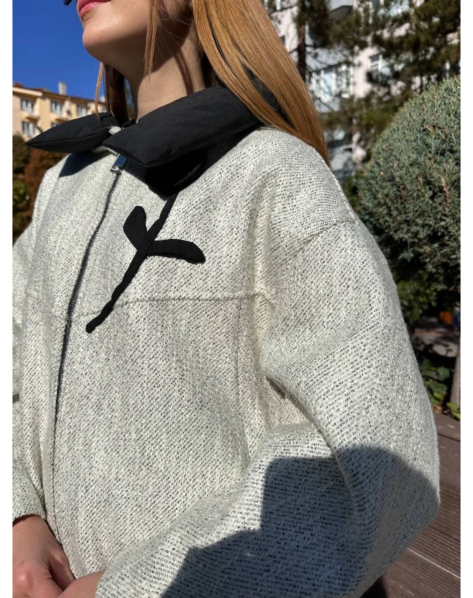 Venöve 25FWCEK0015 Beyaz Campi Ceket