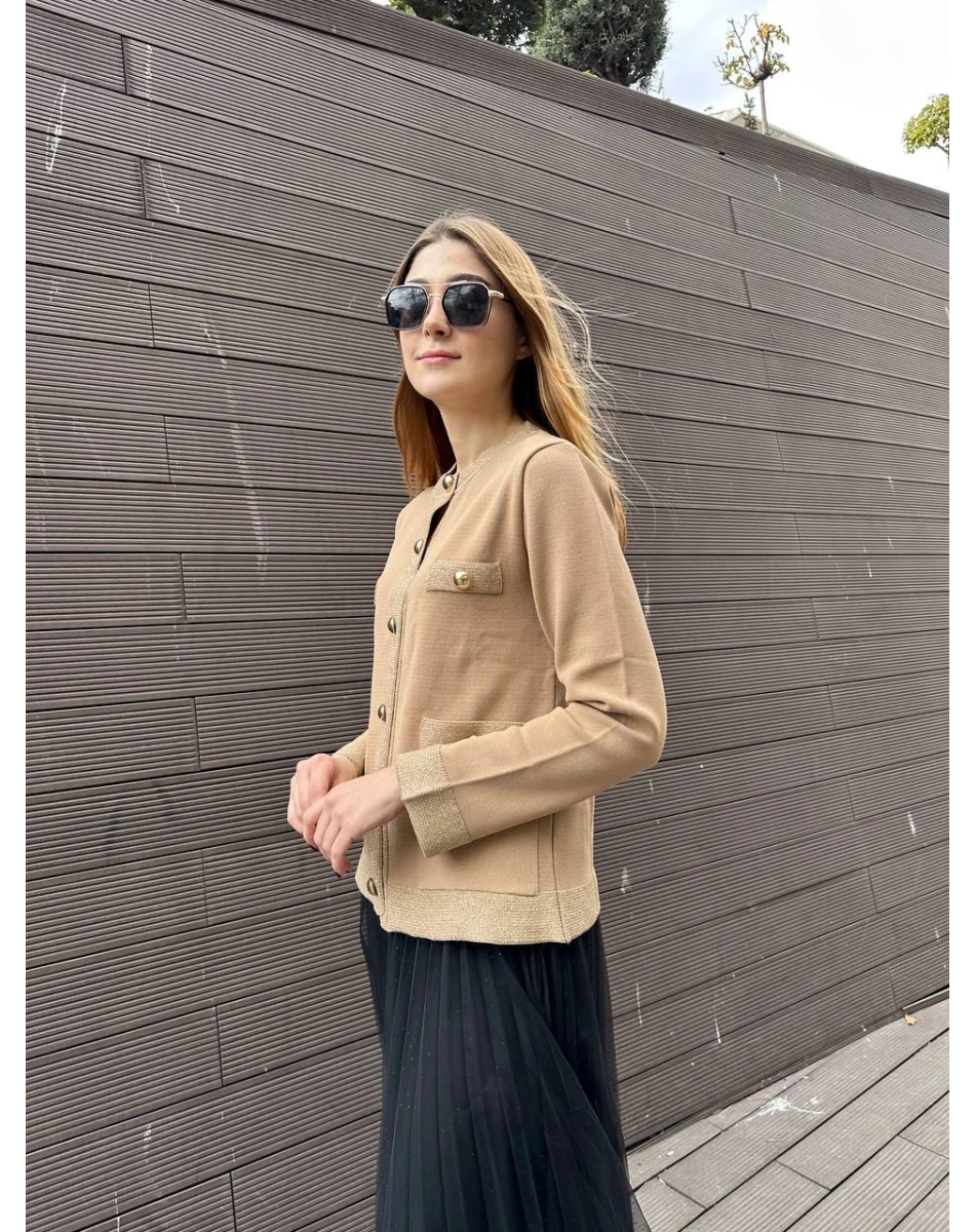 Venöve 25FWHRK0001 Bej Alder Hırka