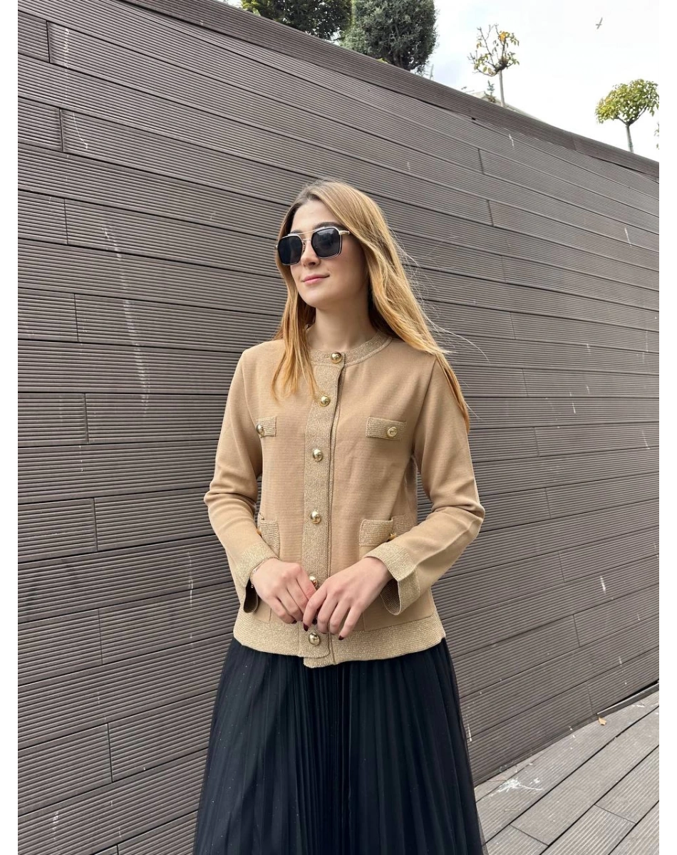 Venöve 25FWHRK0001 Bej Alder Hırka