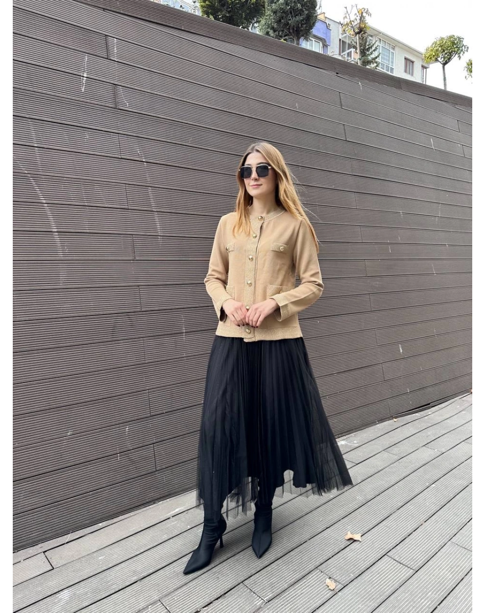 Venöve 25FWHRK0001 Bej Alder Hırka