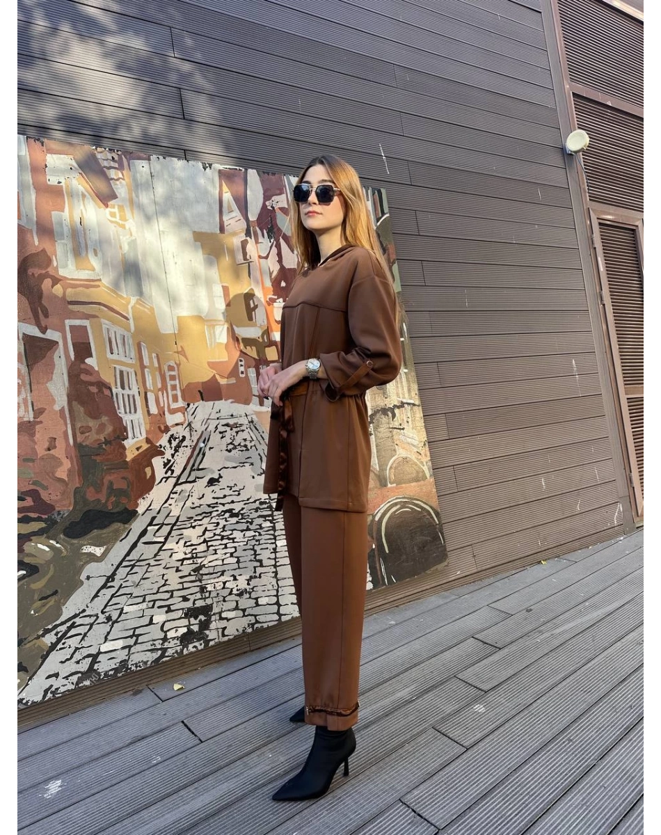 Venöve 25FWSWE0001 Kahverengi Ports Takım