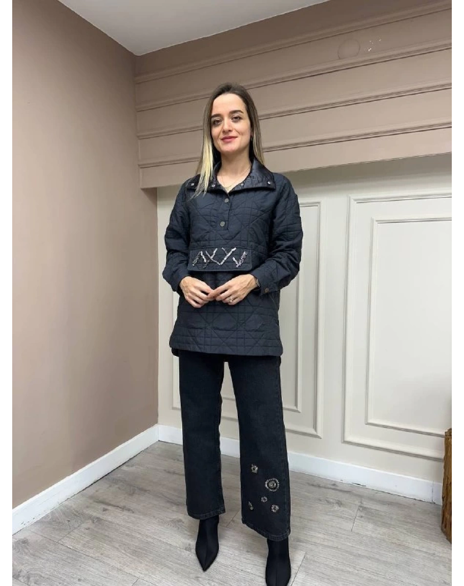 Venöve 25FWSWE0007 Füme Klara Sweat