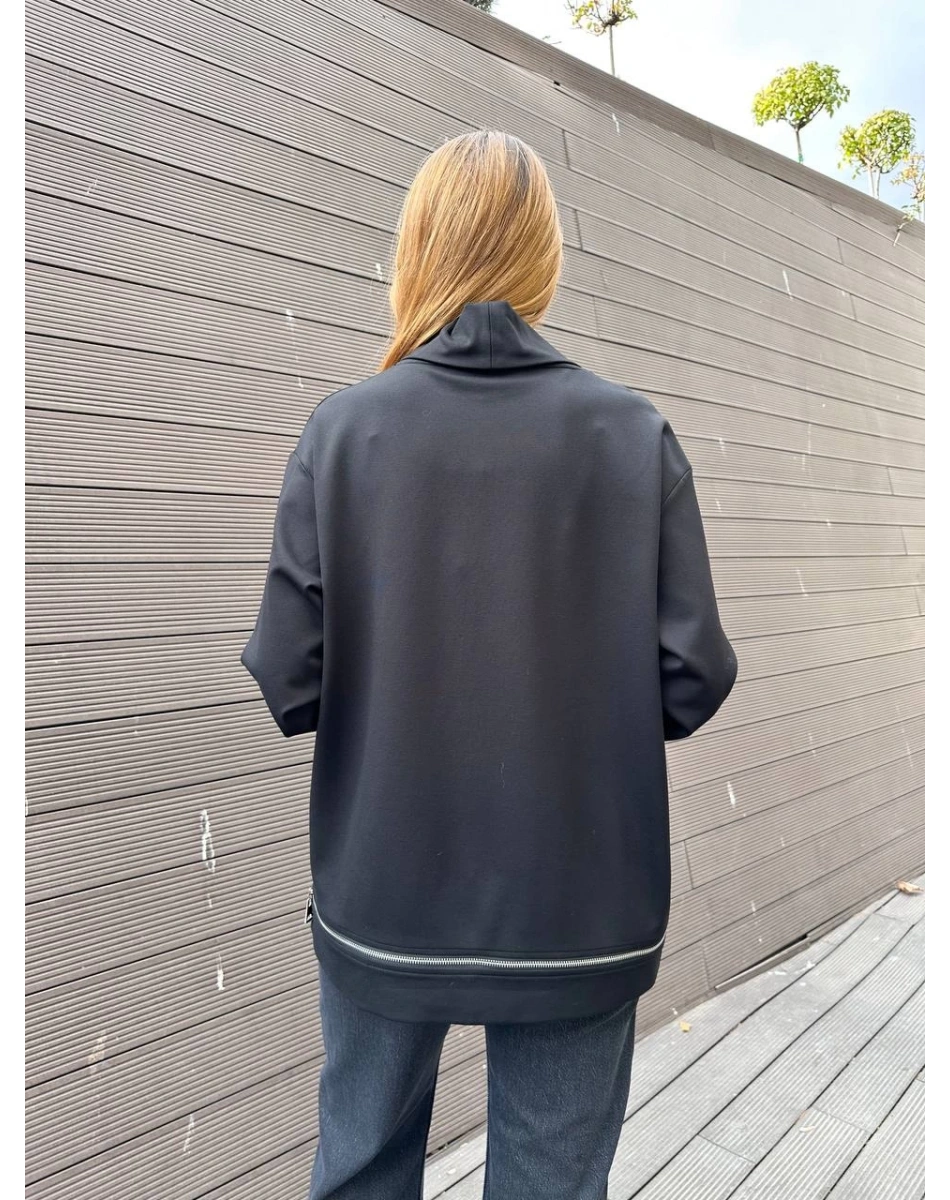 Venöve 25FWSWE0011 Siyah Holly Sweat