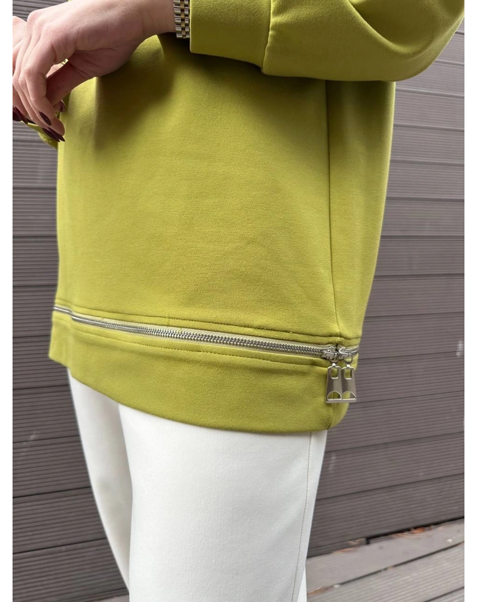 Venöve 25FWSWE0011 Yeşil Holly Sweat