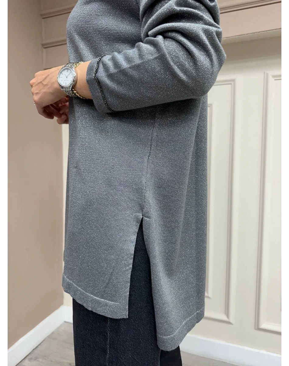 Venöve 25FWTRI0001 Gri Alava Triko