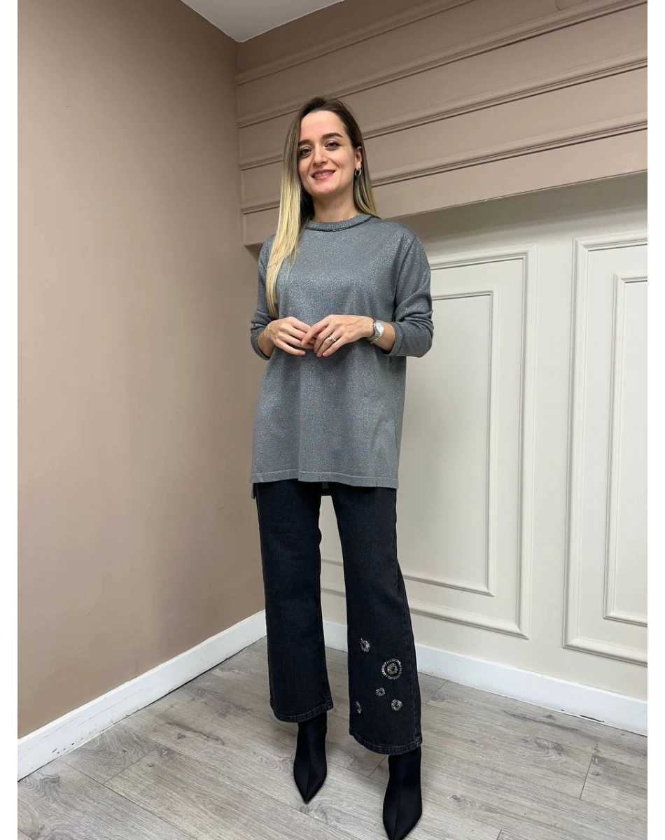 Venöve 25FWTRI0001 Gri Alava Triko