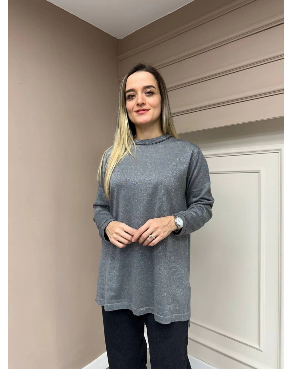 Venöve 25FWTRI0001 Gri Alava Triko