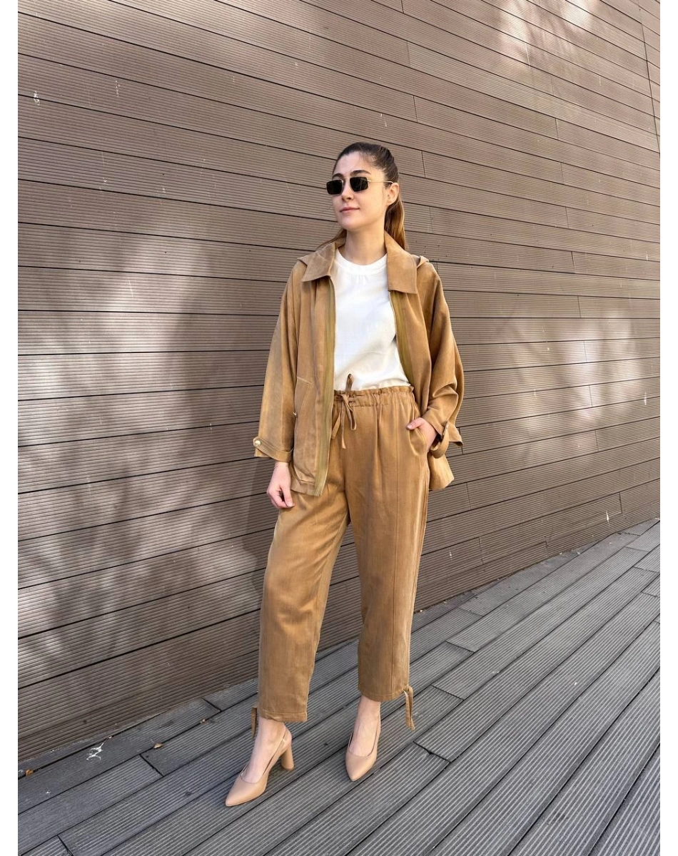 Venöve 25SSCEK0006 Camel Rashel Takım