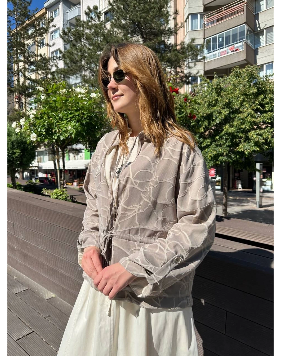 Venöve 25SSCEK0009 Kahverengi Mandy Ceket