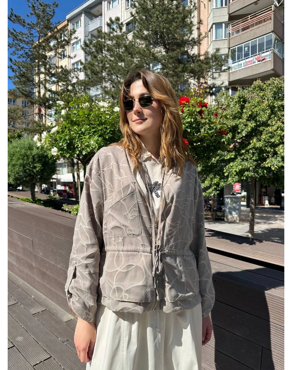 Venöve 25SSCEK0009 Kahverengi Mandy Ceket