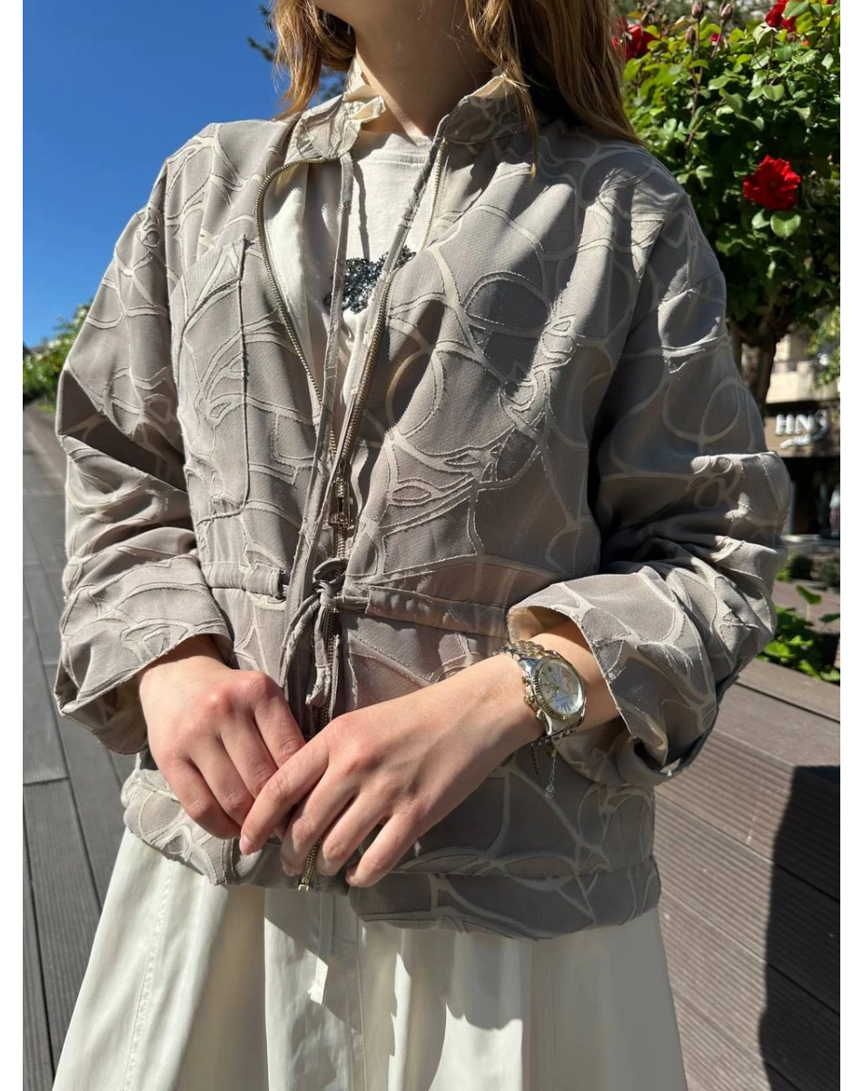 Venöve 25SSCEK0009 Kahverengi Mandy Ceket