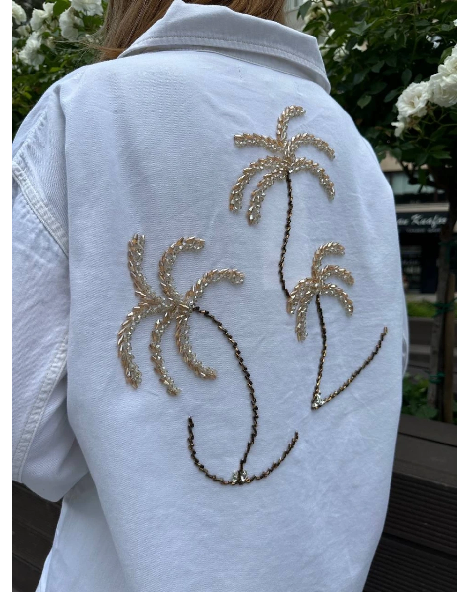 Venöve 25SSCEK0011 Krem Tessa Ceket