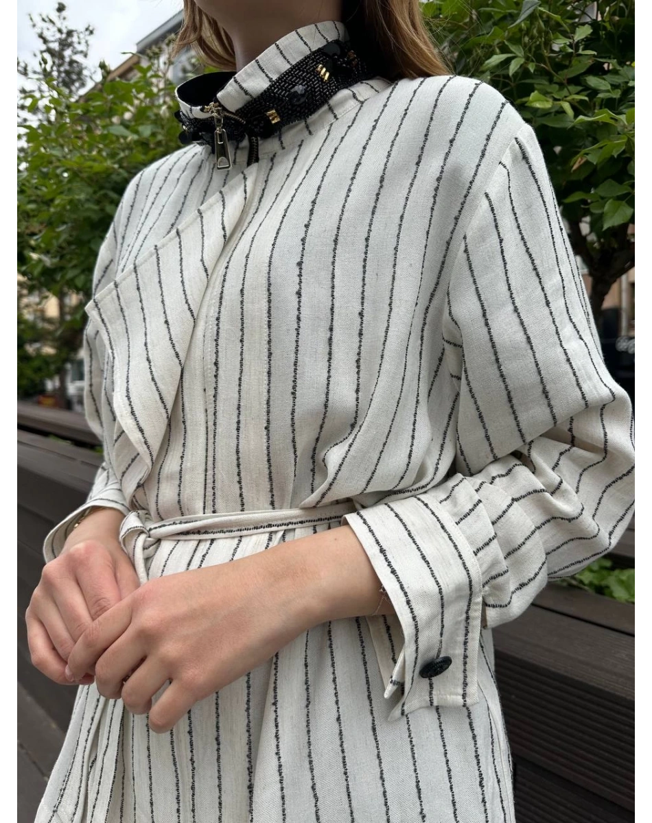 Venöve 25SSCEK0020 Krem Leona Ceket