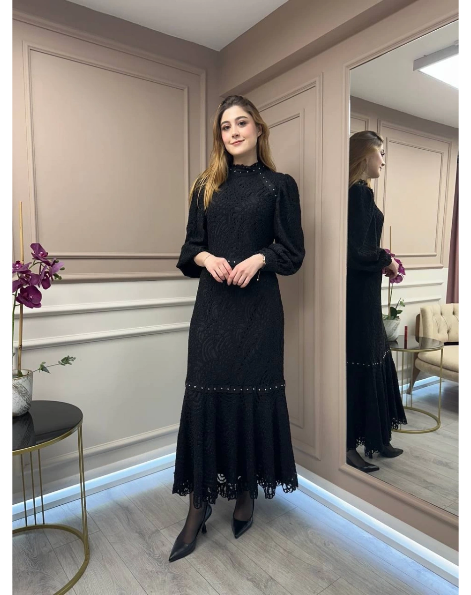 Venöve 25SSELB0015 Siyah Adrian Elbise