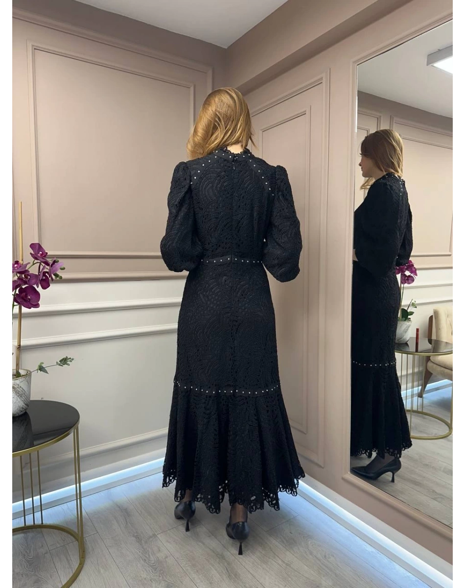 Venöve 25SSELB0015 Siyah Adrian Elbise