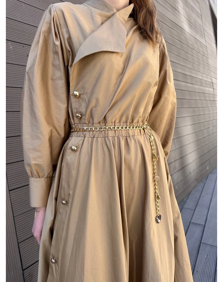 Venöve 25SSELB0018 Camel Kristen Elbise