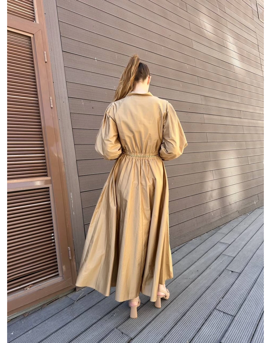 Venöve 25SSELB0018 Camel Kristen Elbise