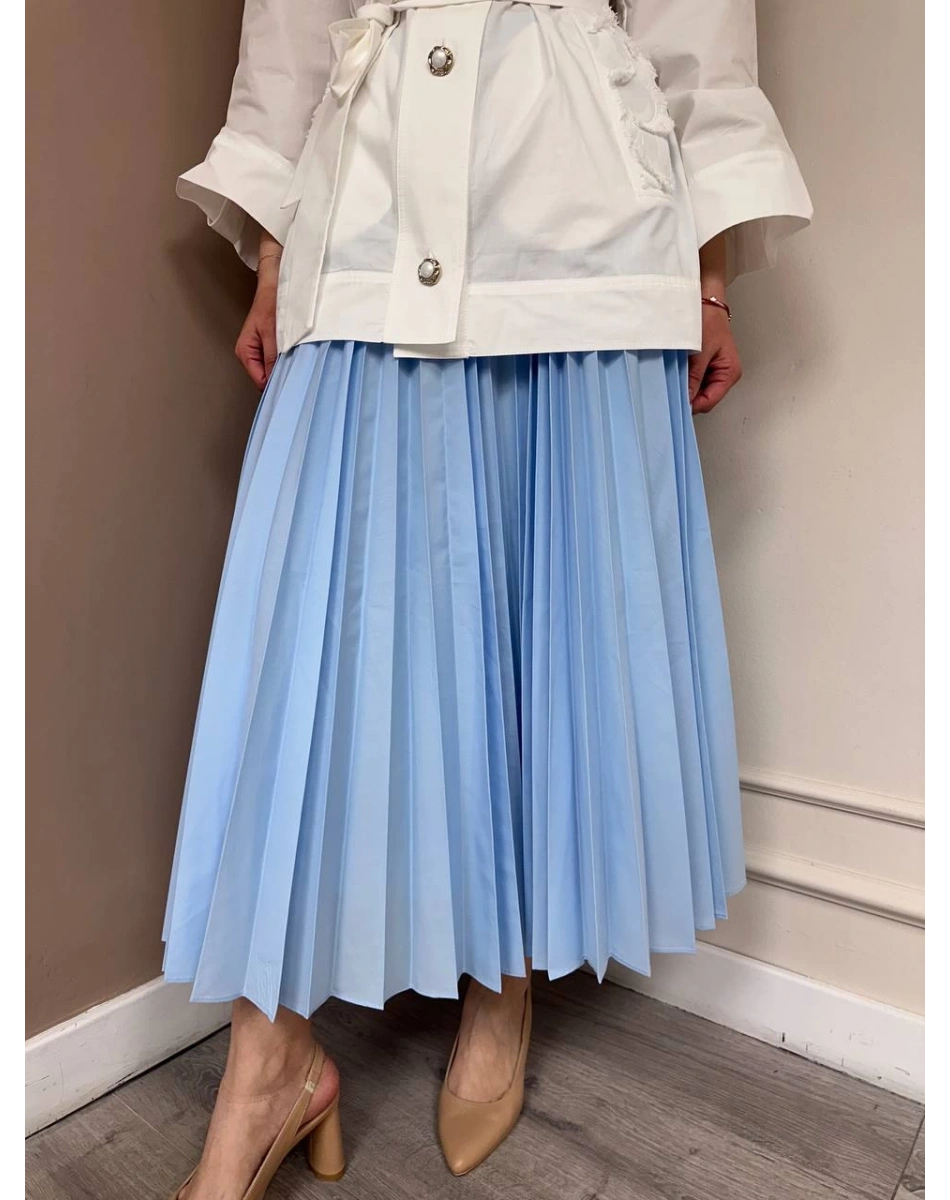 Venöve 25SSETE0002 Mavi Brandi Etek