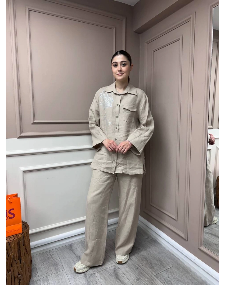 Venöve 25SSGOM0013 Bej Rayla Takım