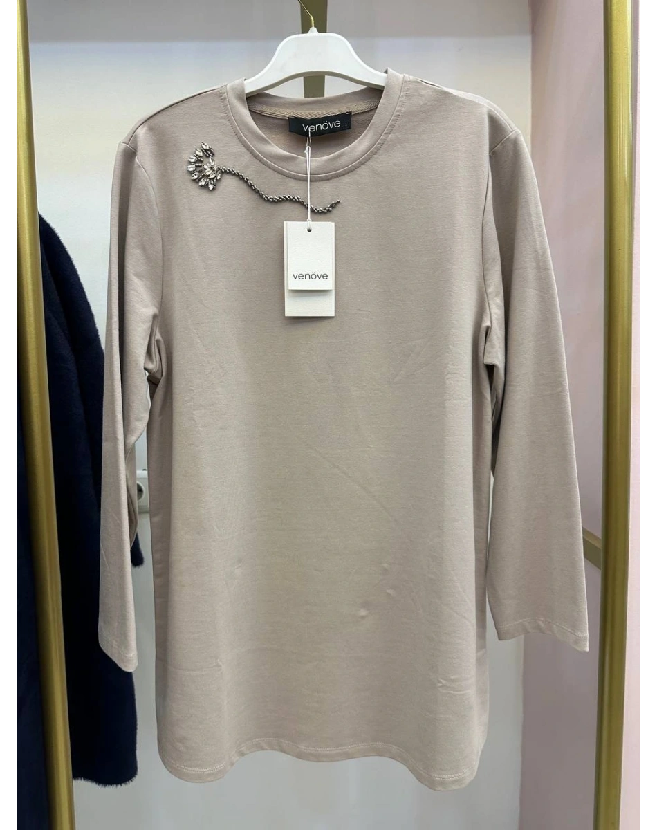 Venöve 26FWBLZ0001 Bej Sune Bluz