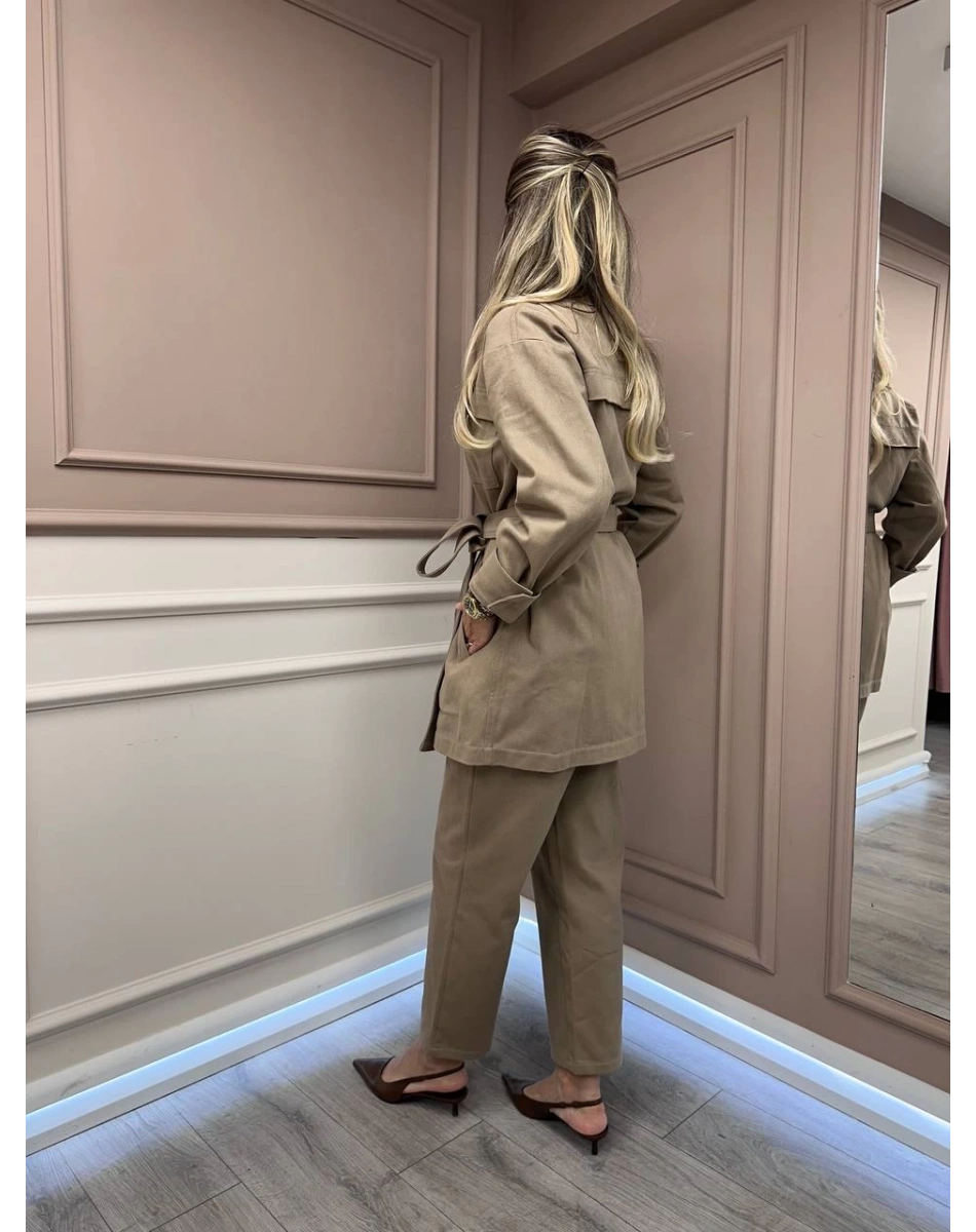 Venöve 26FWCEK0008 Bej Galvin Takım