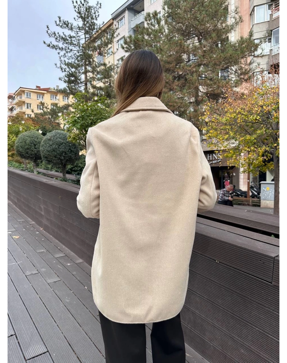 Venöve 26FWCEK0020 Bej Rotan Ceket