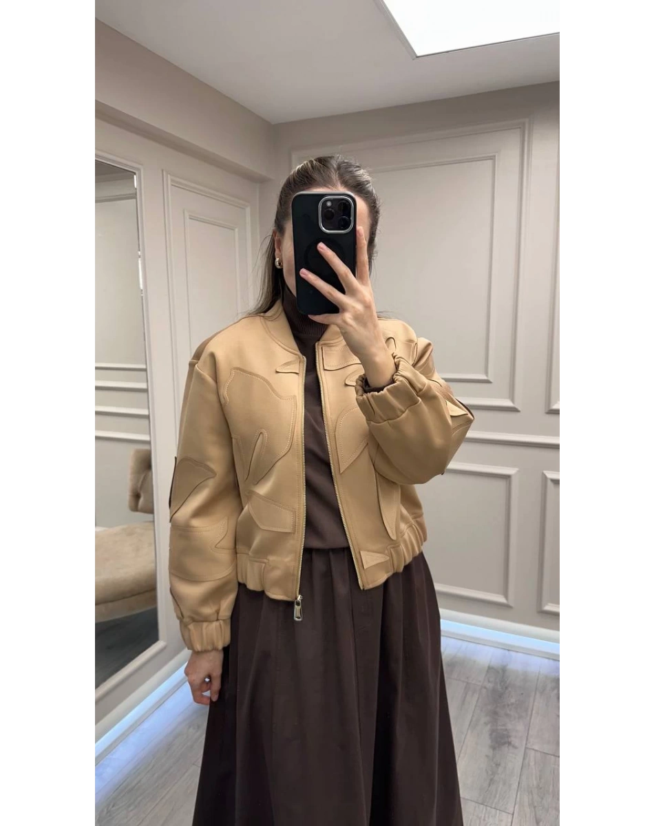 Venöve 26FWCEK0021 Camel Halls Ceket