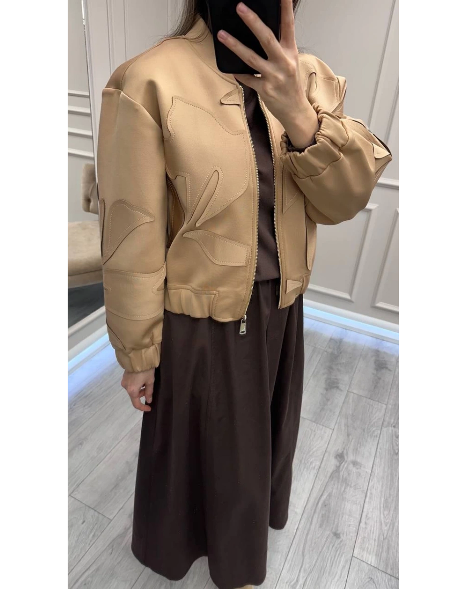 Venöve 26FWCEK0021 Camel Halls Ceket