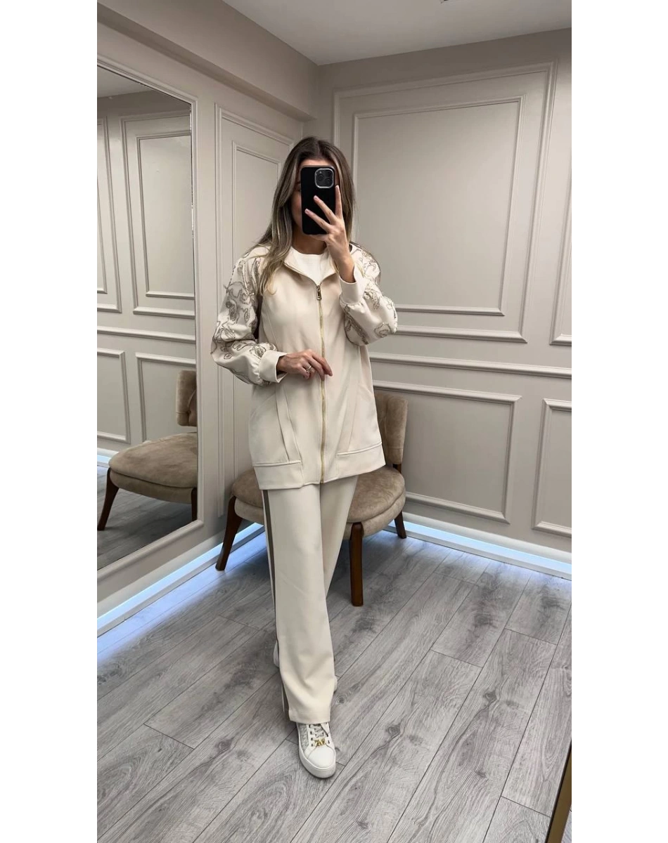 Venöve 26FWCEK0027 Krem Tino Takım