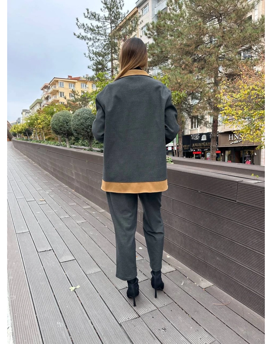 Venöve 26FWCEK0046 Antrasit Elsa Takım