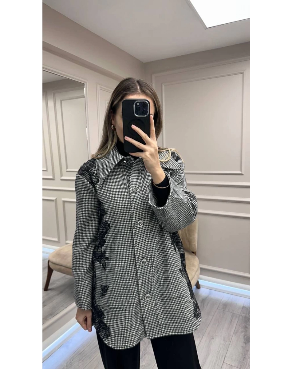 Venöve 26FWCEK0047 Kazayağı Nick Ceket