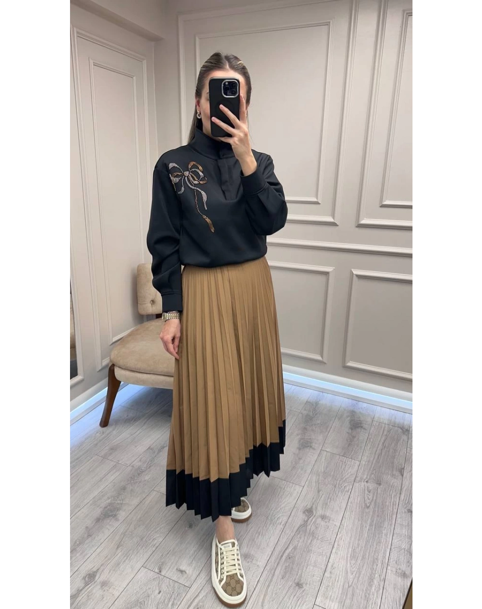 Venöve 26FWELB0001 Siyah Mira Elbise