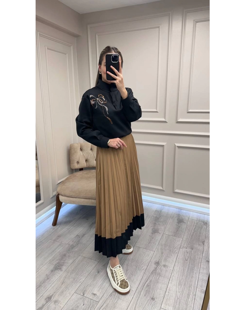 Venöve 26FWELB0001 Siyah Mira Elbise