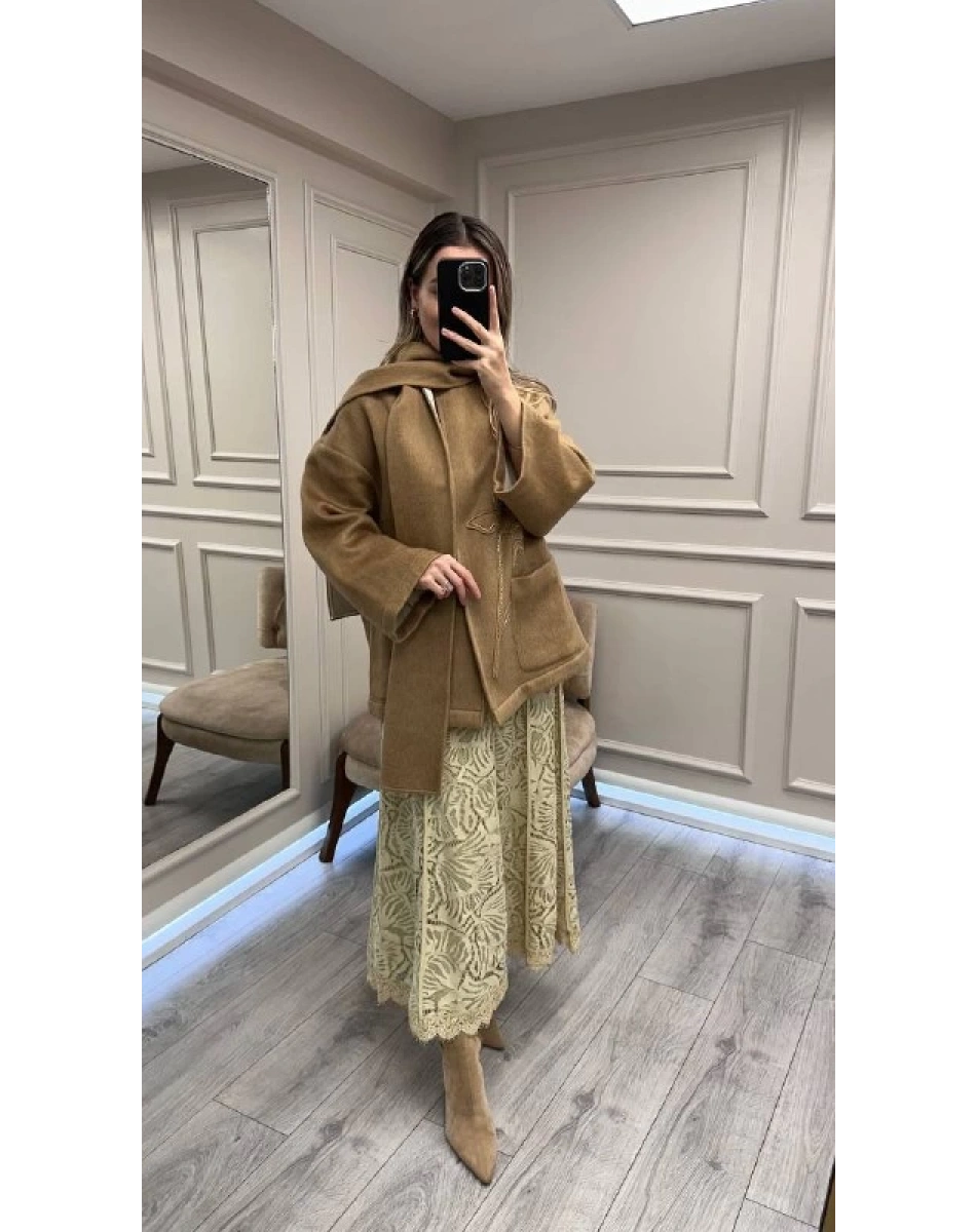 Venöve 26FWETE0013 Sarı Roger Etek