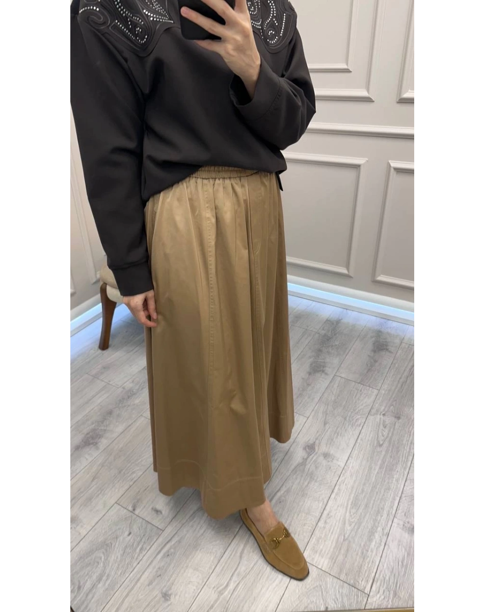 Venöve 26FWETE0021 Bej Uma Etek