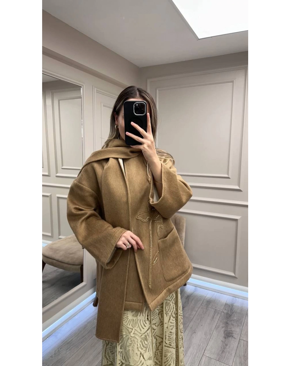 Venöve 26FWKBN0002 Camel Martin Kaban