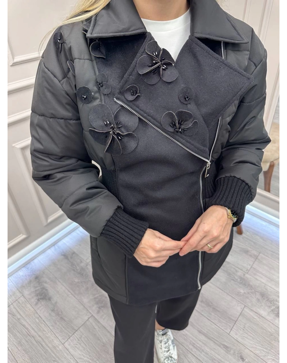 Venöve 26FWMNT0003 Siyah Stew Mont