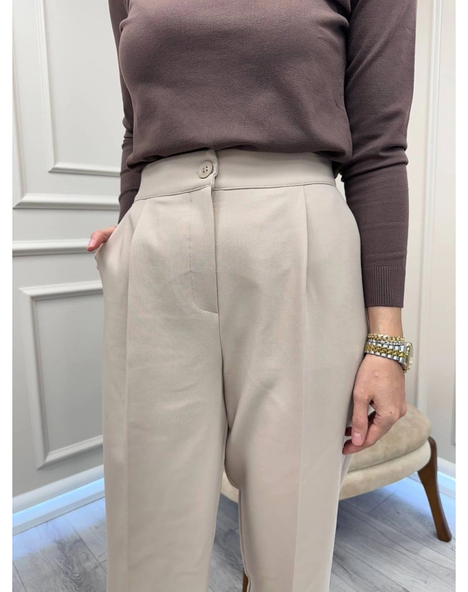 Venöve 26FWPNT0010 Bej Jens Pantolon