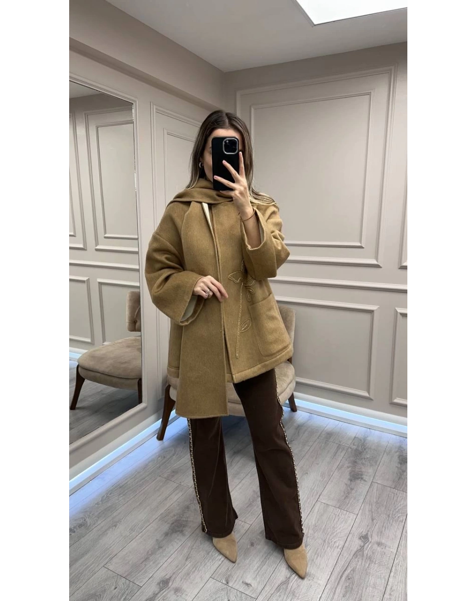 Venöve 26FWPNT0019 Kahverengi Douglas Pantolon